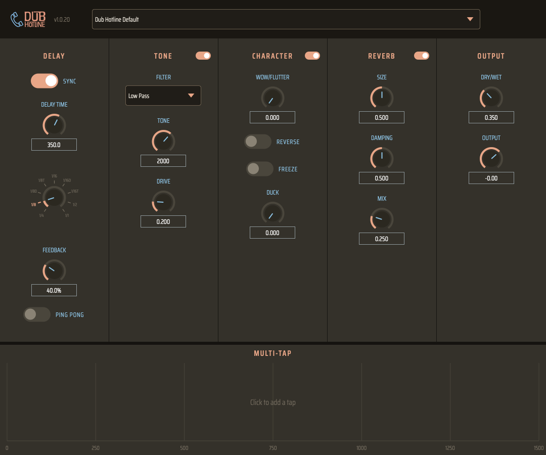 Dub Hotline plugin interface